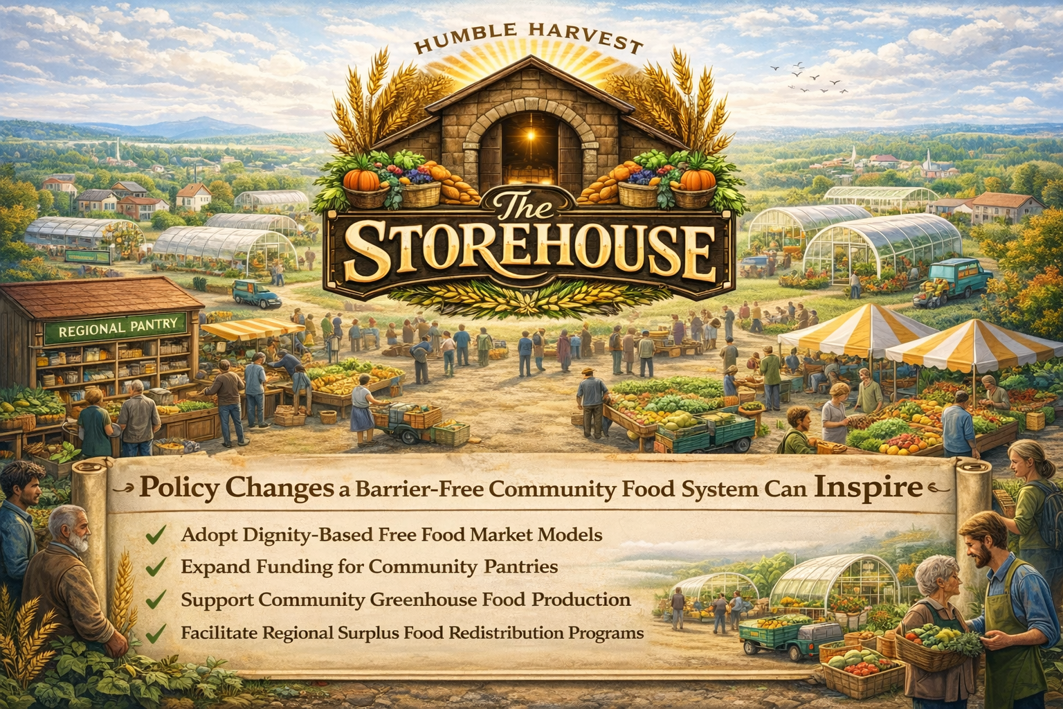 Policy Changes a Barrier-Free Community Food System Can Inspire — The STOREhouse vision